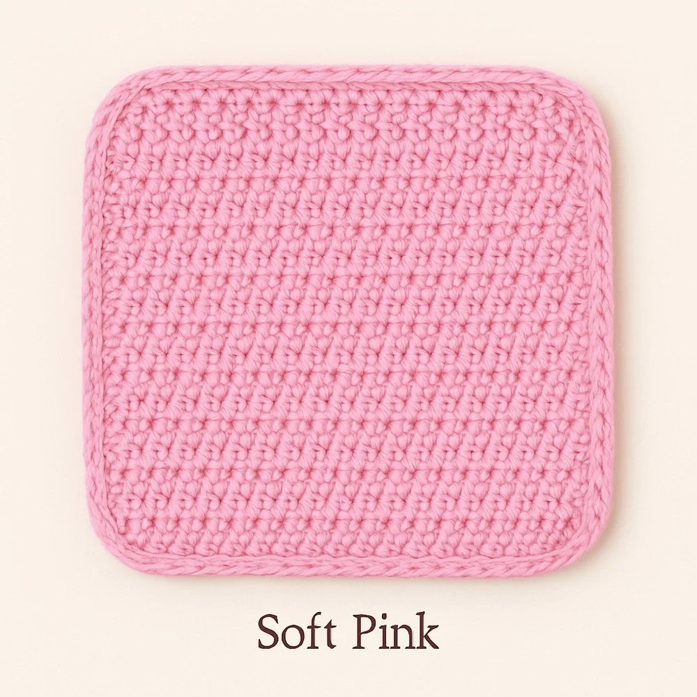 Crochet Washcloth - Handmade Cotton Cloth for Everyday Use